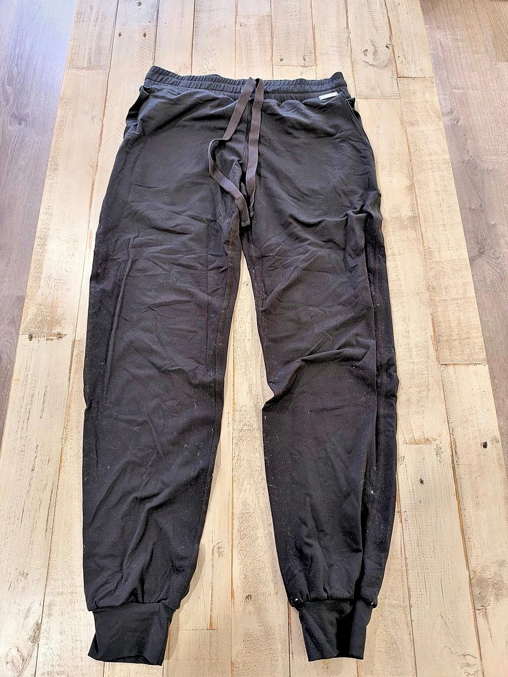 Bombshell Sportswear Black Scrunch Butt Jogger Pants Sz M